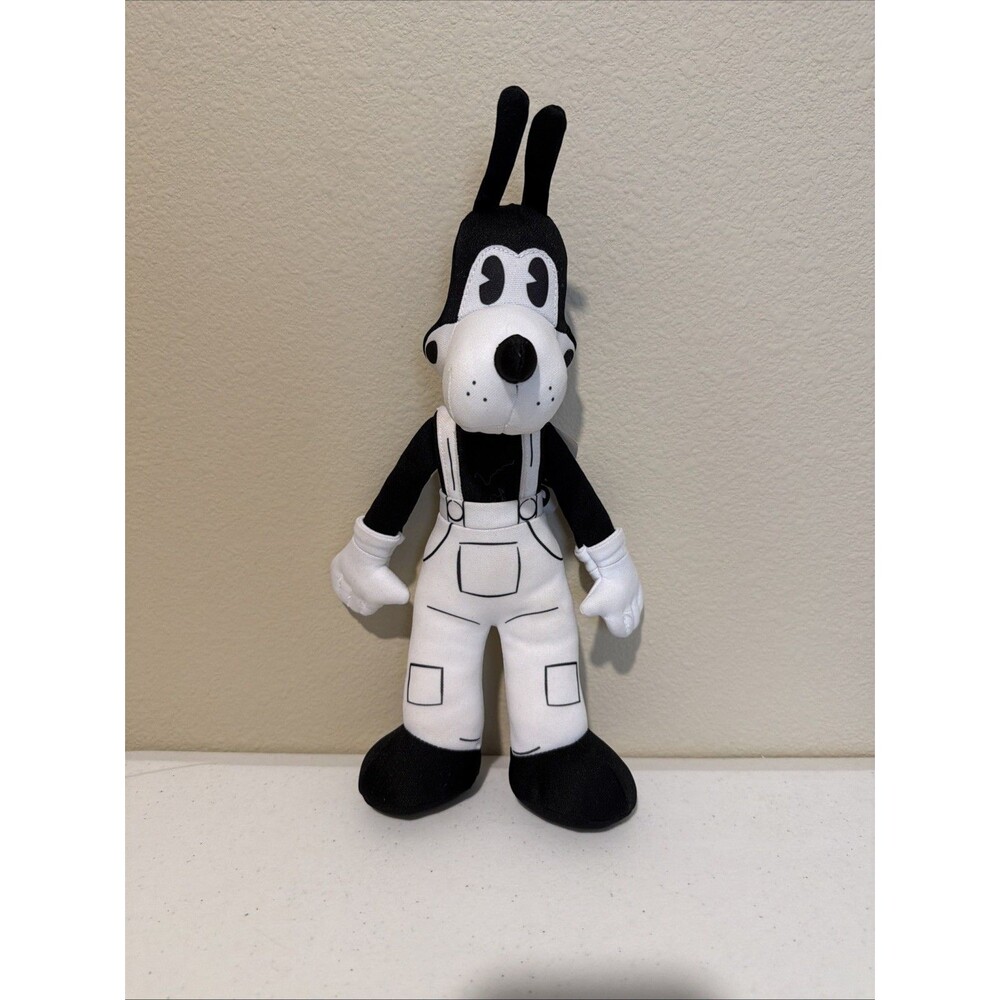 Bendy Ink Machine Boris Wolf Plush JAKKS Pacific 2024 13” Cartoon